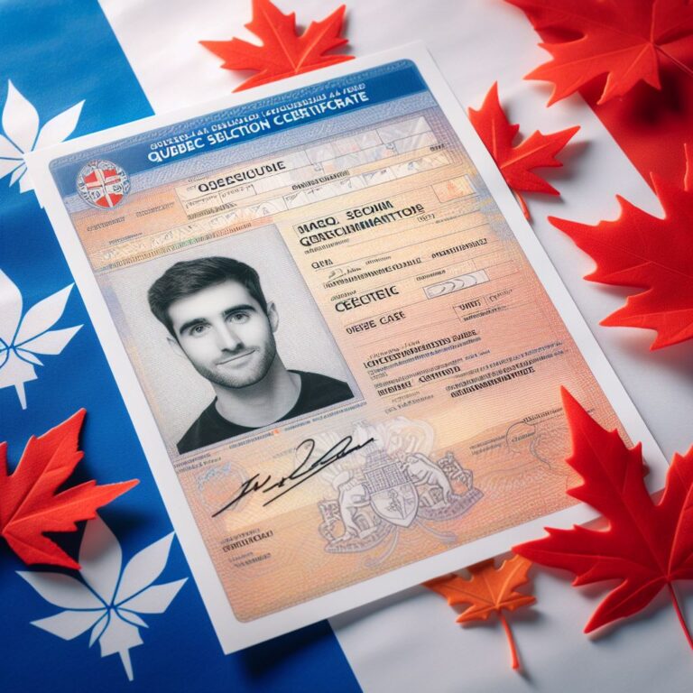 Quebec Selection Certificate CSQ