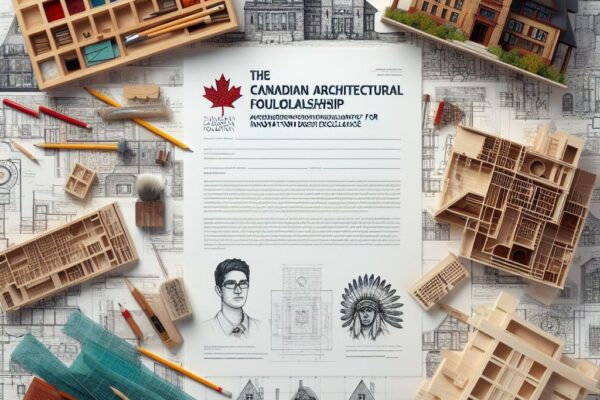 architecture scholarship in canada